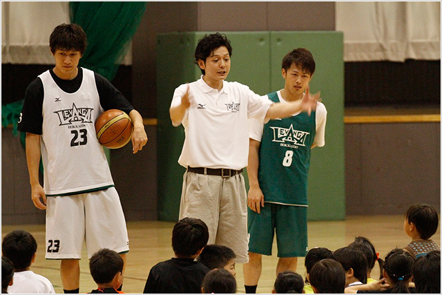 レバンガ北海道夏休みミニバスケットボールクリニック イベントフォトギャラリー